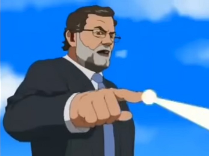 Rajoy VS Puigdemont anime